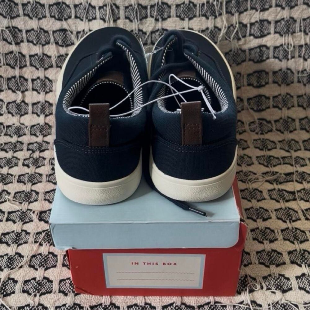 Cat-jack Men's Black and Navy Trainers - Picture 4 of 6